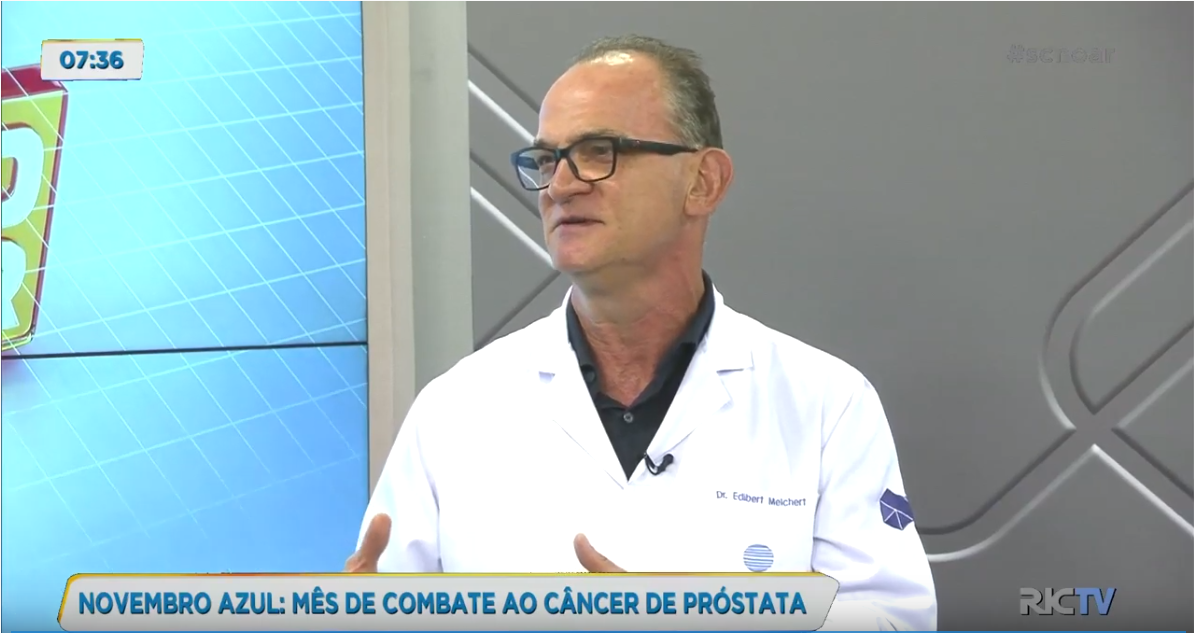 Dr. Edibert Melchert fala sobre combate ao câncer de próstata na RIC Record