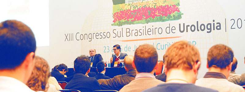 Dr. Luís Felipe e Dr. Ricardo palestram em Congresso de Urologia